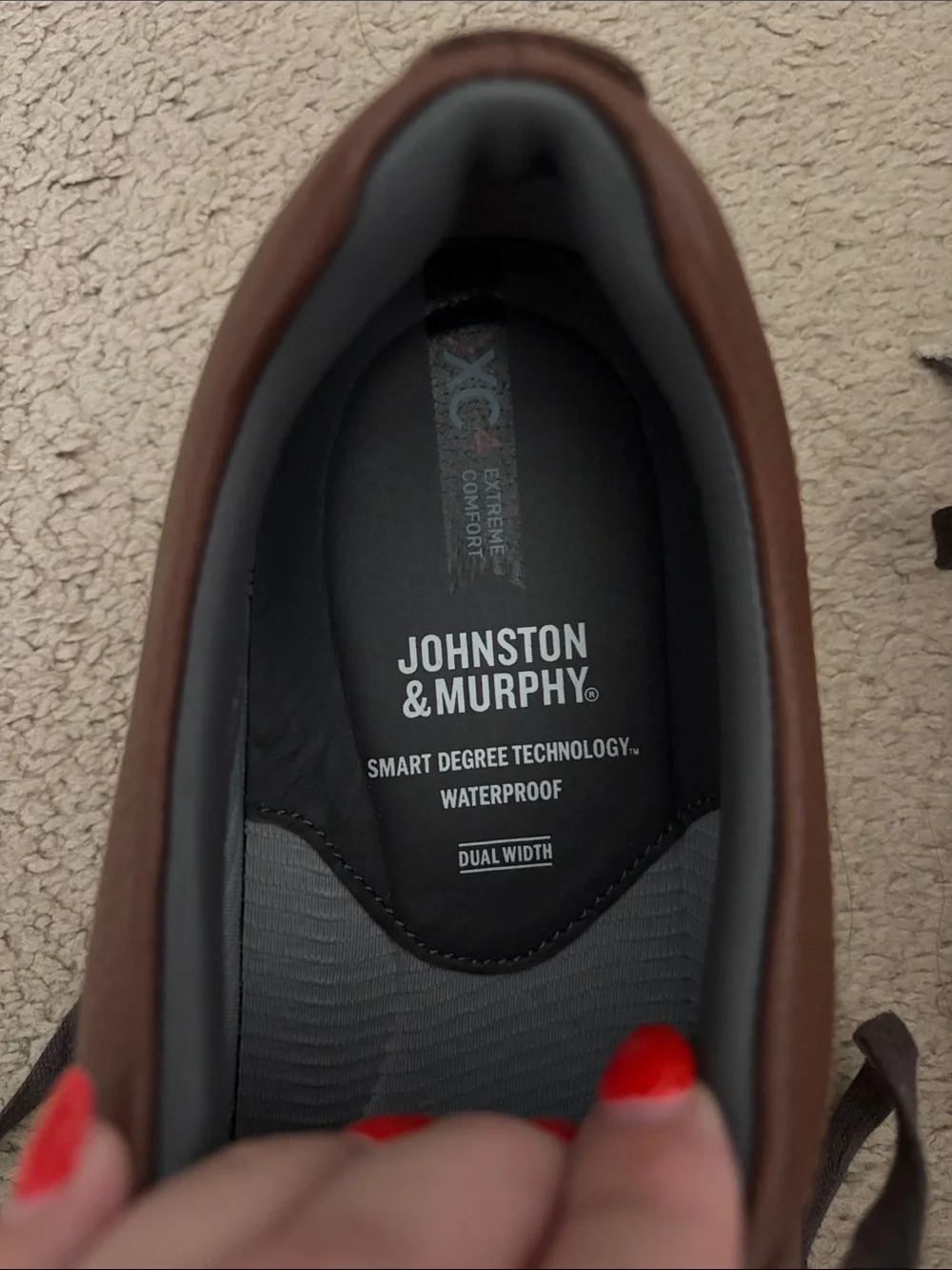 Johnston & Murphy sleek brown